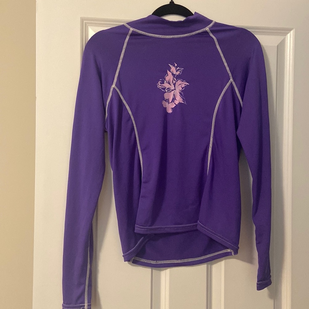 Girls Purple Rashguard